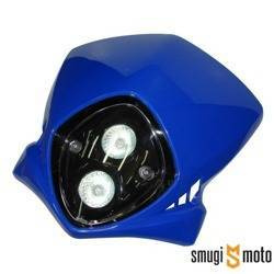 Lampa przednia tuning, niebieska, 2 lampy