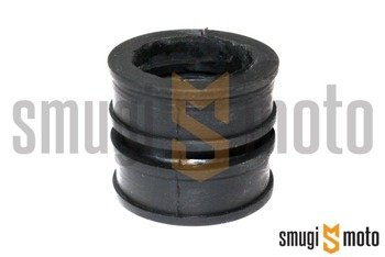 Króciec gumowy Mokix, gaźnik - króciec, przelot 19mm, mocowanie 24mm, np. Zundap