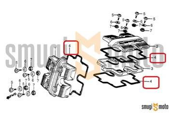 Uszczelka pokrywy zaworów Athena, Honda VF 700 '84-85 / VF 750 Magna '82-84 / VF 1000F '84-87