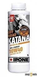 Olej silnikowy Ipone Katana Off Road 10W40 4T, 100% syntetyk, ESTER, MA2 (różne pojemności)