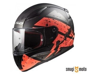 Kask LS2 FF353 Rapid Deadbolt Black Orange (różne rozmiary)