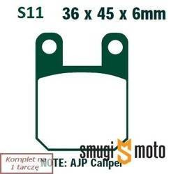 Klocki hamulcowe skuterowe EBC S11 Organic