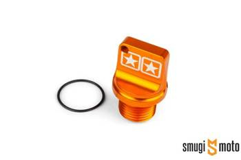 Śruba / zaślepka otworu świecy Stage6 SSP, M14x1,25, pomarańczowa