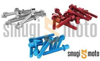 Śruby pokrywy wariatora STR8 New Style, Gilera / Piaggio (różne kolory)