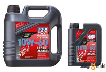 Olej Liqui Moly Street Race 4T 10W60 (100% syntetyk) (rózne pojemności)