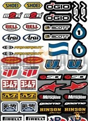 Naklejki tuningowe (zestaw) typ 3005