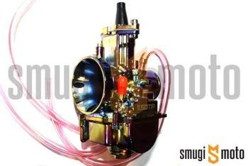 Gaźnik ZSDTRP PWK 24mm - przepalany (tytanowo-niebieski)