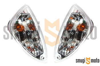 Kierunkowskaz tylny, biały, Vespa LX / LXV / S (E) (prawy / lewy)