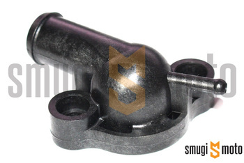 Obudowa / pokrywa termostatu / króciec wody, Aprilia Scarabeo 125-200 '07-11, Derbi Cafe / GPR / Mulhacen / Senda / Terra 125cc 4T