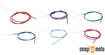 Linka hamulcowa tylnego WM, rowerowa, 1500mm (rózne kolory)