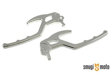 Dźwignie hamulców STR8 Aggressive, chrom, Aprilia SR 2006