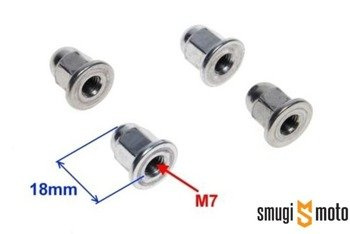 Nakrętka szpilki cylindra M7x1, kołpakowa / zamknięta (1szt.)