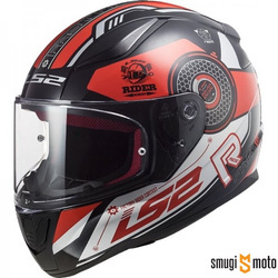 Kask LS2 FF353 Rapid Stratus Black Red Silver (różne rozmiary)