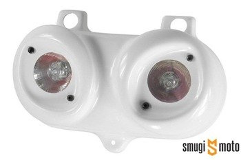 Reflektor przedni BCD, biały, MBK Booster NG / Yamaha BWS NG