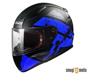 Kask LS2 FF353 Rapid Deadbolt Black Blue (różne rozmiary)