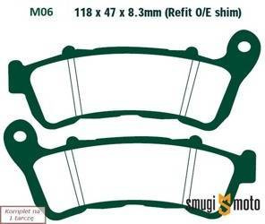Klocki hamulcowe EBC M06 Organic Kevlar