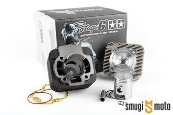 Cylinder Kit Stage6 Streetrace Iron, 50cc, Piaggio AC