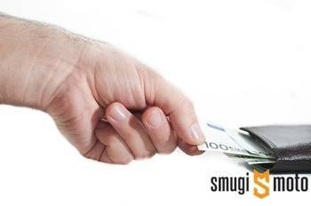 Kaucja za akumulator, zwracana, gdy do 30 dni wróci do nas stary akumulator z wypełnionymi dokumentami dla marszałka województwa