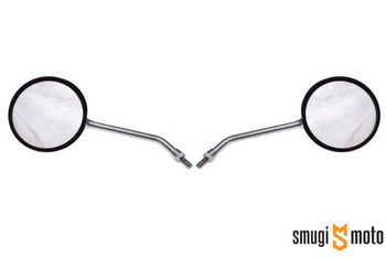 Lusterka WM MH019, okrągłe, M10, chrom (E)