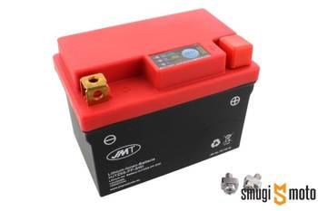 Akumulator JMT HJTZ5S-FP 114X71X106  (np. NSR 125, KTM EXC 300) litowo-jonowy (odpowiednik YTX5L-BS)