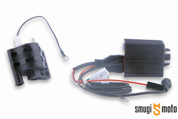 Moduł CDI Malossi TC Unit K15 / RPM Control, z cewką zapłonową, Gilera / Piaggio (bez immobilizera)