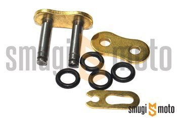 Ogniwo łączące łańcucha napędowego SFR 428HVO-CL, złota (zapinka)