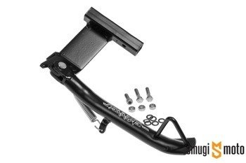 Nóżka boczna Buzzetti, czarna, lewa strona, Aprilia SR 50 / SR 50 Ditech 00-03 (silnik Aprilia) - wycofana z produkcji