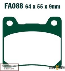 Klocki hamulcowe EBC M20 Organic Kevlar