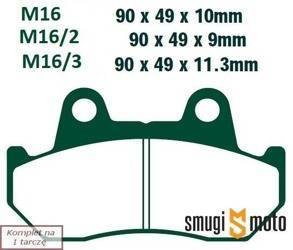 Klocki hamulcowe TRW M16/3