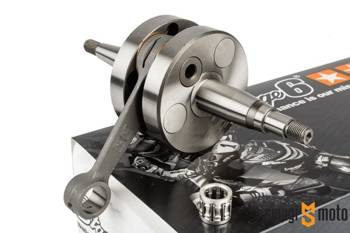 Wał korbowy Stage6 HPC, skok 45mm / dł. korbowodu 90mm, Derbi / Gilera -2005 (EBE / EBS)