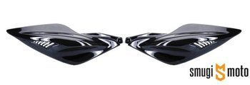 Owiewka boczna TNT, czarny metalic, Yamaha Aerox (prawa / lewa)