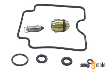 Zestaw naprawczy gaźnika tylnego Tourmax (zaworek+ uszczelki komory pływakowej), Suzuki GS 500 '00-06 / XF 650 Freewend '97-02