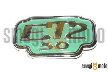 Emblemat schowka "ET2 50", zielony, Vespa ET2