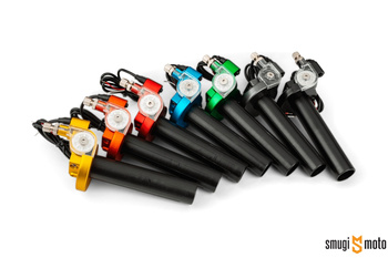 Rollgas SSP CNC Type, krótki skok, z linką gazu (różne kolory)