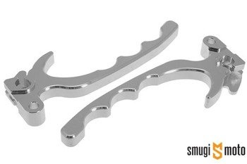 Dźwignie hamulców STR8 Aggressive, chrom, Derbi Senda