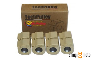 Rolki wariatora Dr.Pulley Tech Pulley, 30x15 (8 sztuk), np. Kymco MXU 500, Yamaha Grizzly / Raptor 550-700 (różne wagi)