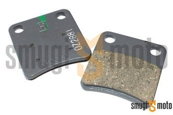 Klocki hamulcowe S20/2 hamulca postojowego / ręcznego, Piaggio MP3 125 Yourban '11-13 / MP3 300 Yourban '11-18 / MP3 400 '07-11 / MP3 500 '07-22, Aprilia SRV 850 '12-13, Gilera Fuoco 500 '07-14 / GP 800 '07-11, Honda FJS Silver Wing...