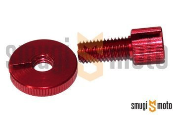 Śruba regulacyjna linki sprzęgła JMP, M8, aluminiowa (różne kolory)