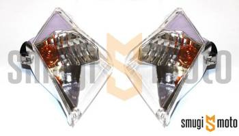 Kierunkowskaz tylny, biały, Derbi GP1 50-250 (E) (prawy / lewy) - WYCOFANY Z PRODUKCJI