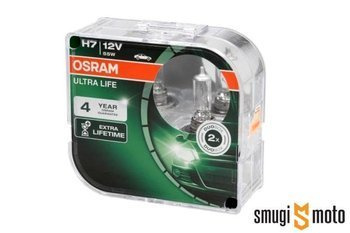 Żarówki Osram, H7 12V 55W PX26D Ultra Life (2 szt.)
