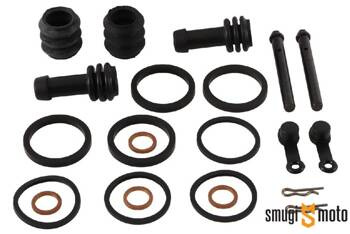 Zestaw naprawczy przednich zacisków hamulcowych All Balls, Kawasaki ER-6N / KLE 650 / VN 1500, Suzuki DL 650 V-Strom / SFV 650 Gladius / SV 650 (kpl. na dwa zaciski)