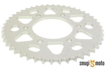 Zębatka tylna Esjot [428] 46z, srebrna, aluminiowa, Yamaha MT 125 '14-, YZF-R 125 '08-