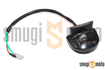 Lampa podświetlenia tablicy rejestracyjnej, Peugeot Tweet '21-22