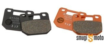 Klocki hamulcowe Stage6 do zacisków 4 tłoczkowych Stage6 R/T MKI (różne mieszanki)