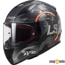 Kask LS2 FF353 Rapid Circle Matt Titan Orange (różne rozmiary)