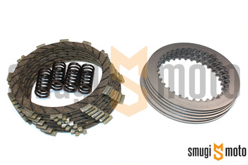 Tarcze sprzęgła z przekładkami i srężynami Nachman, Kawasaki KX 125 '97-02