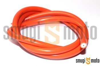 Przewód zapłonowy (wysokiego napięcia) Mokix, 7mm, pomarańczowy 1m