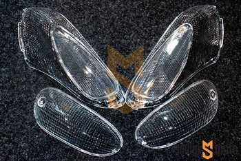 Klosze kierunkowskazów białe TNT, Gilera Stalker (E)