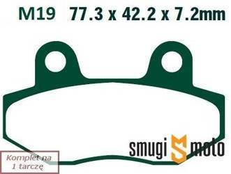 Klocki hamulcowe skuterowe EBC M19 Organic