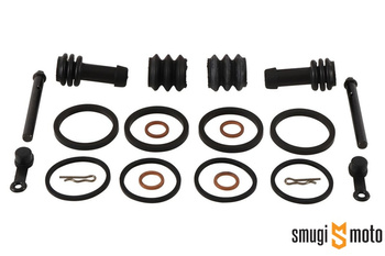Zestaw naprawczy przedniego zacisku hamulcowego All Balls, Kawasaki KLE 650 Versys '07-08 / VN 1600/1700 '03-13 / Z 750 '04-06, Suzuki DL 650 '04-06 / GSF 600 S '00-04 (na dwa zaciski)